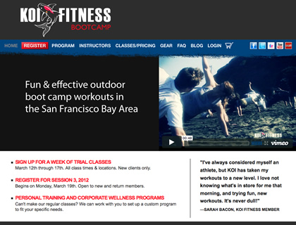 Koi Fitness Boot Camp